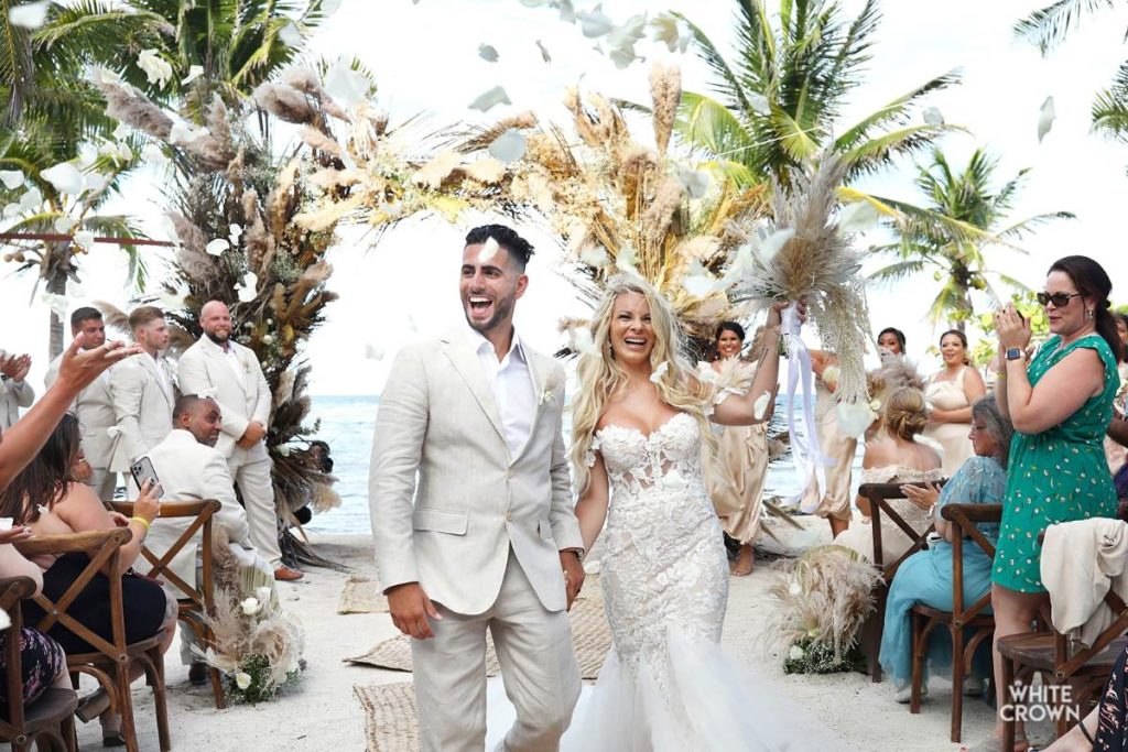 boho chic destination wedding in the riviera maya