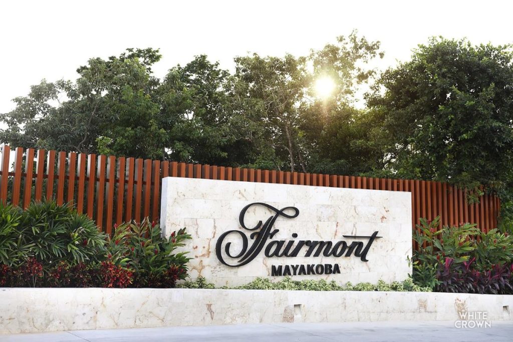 fairmont mayakoba main entrance