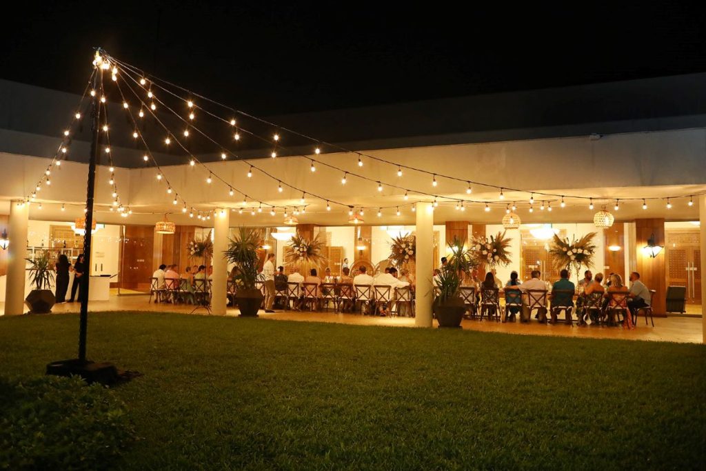 wedding lawn at fairmont mayakoba