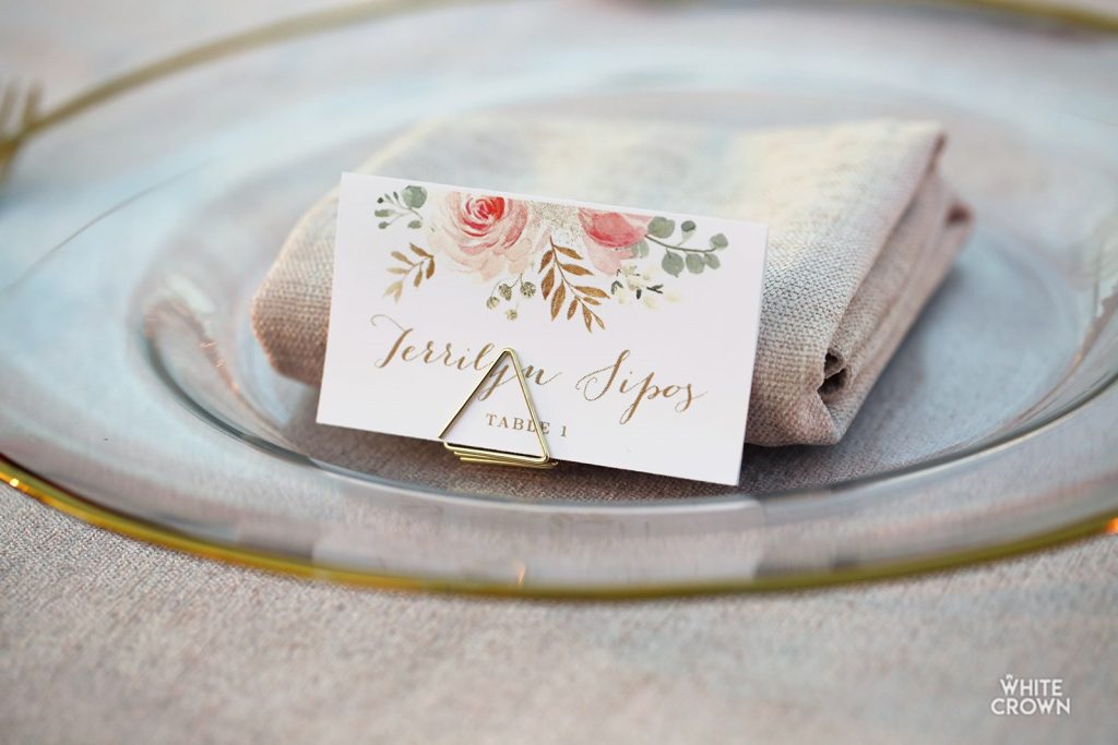 Destination Wedding Placement Card