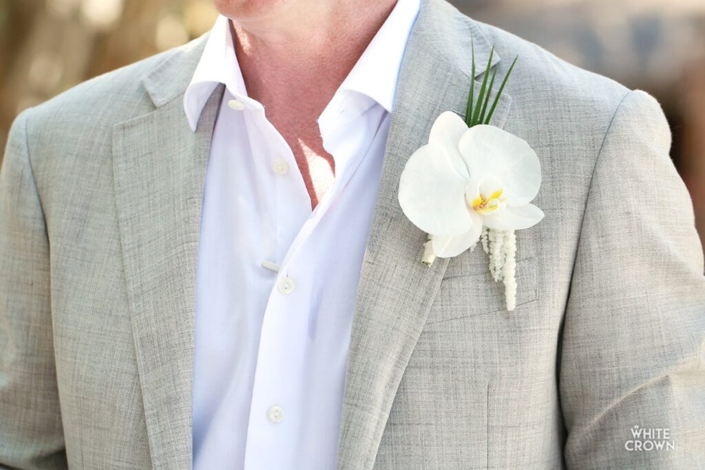 groom style options for beach destination weddings